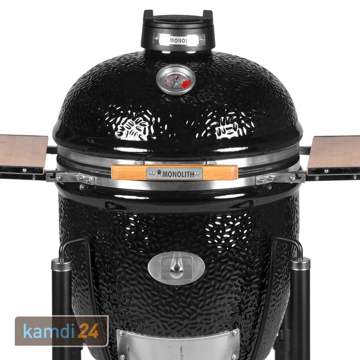 MONOLITH CLASSIC Keramikgrill PRO-Serie 2.0 Schwarz Inkl. Gestell Und Zubehör 5 MONOLITH CLASSIC Keramikgrill PRO-Serie 2.0 Schwarz Inkl. Gestell Und Zubehör – Bild 3