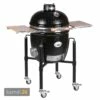 MONOLITH CLASSIC BBQ GURU Keramikgrill PRO-Serie 2.0 Schwarz Mit Gestell Und Seitentischen