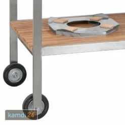 MONOLITH Grilltisch Aus Edelstahl Und Teakholz Für LeCHEF -Angebote Kamdi24 Store monolith grilltisch aus edelstahl und teakholz fuer lechef m 3