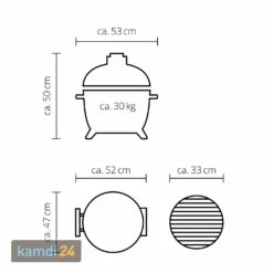 MONOLITH ICON Keramikgrill Inkl. Edelstahlgestell, Grillrost, Feuerbox Und Grillrostheber -Angebote Kamdi24 Store monolith icon keramikgrill inkl edelstahlgestell grillrost feuerbox und grillrostheber m 9