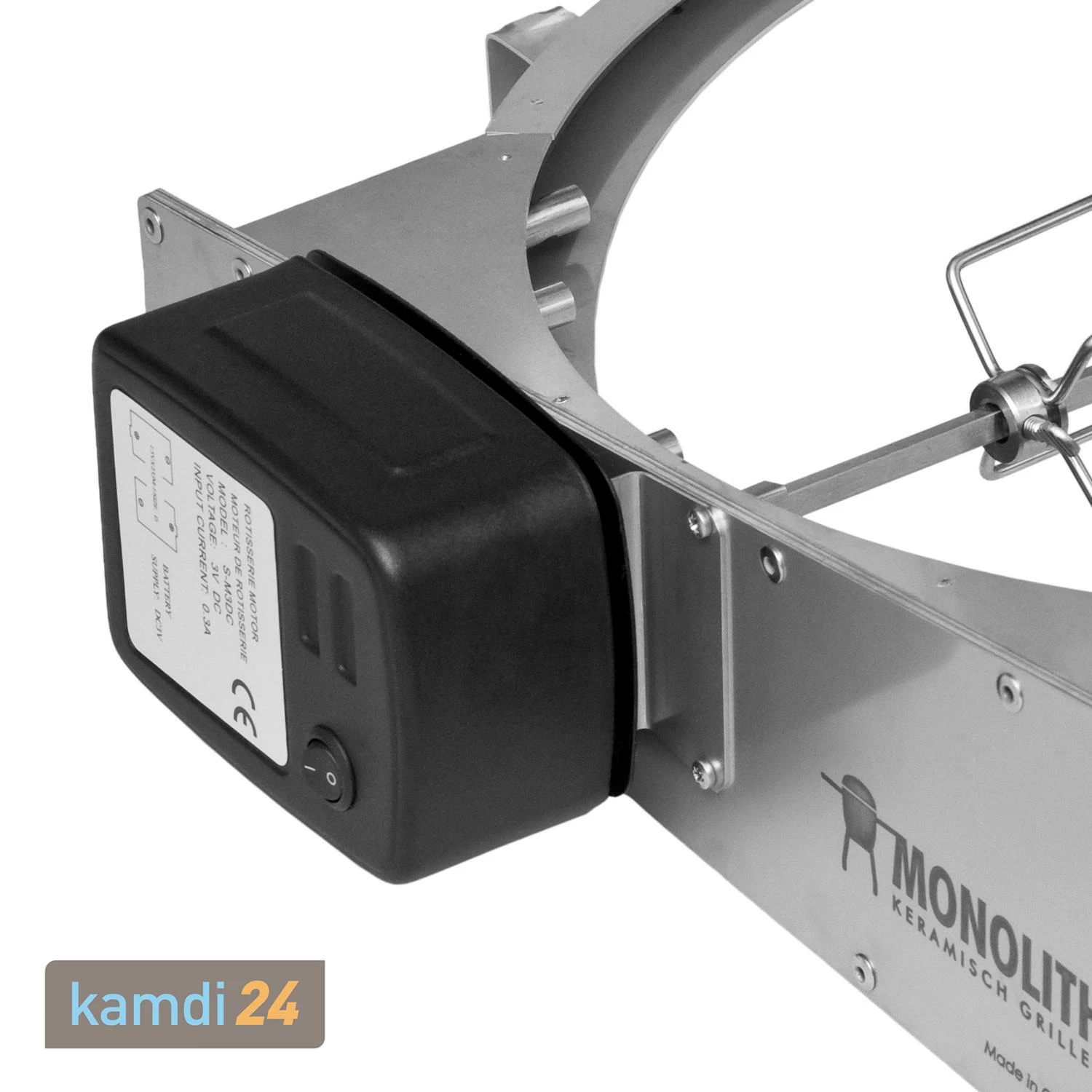 MONOLITH Rotisserie Motor Batteriebetrieben 4 MONOLITH Rotisserie Motor Batteriebetrieben – Bild 2