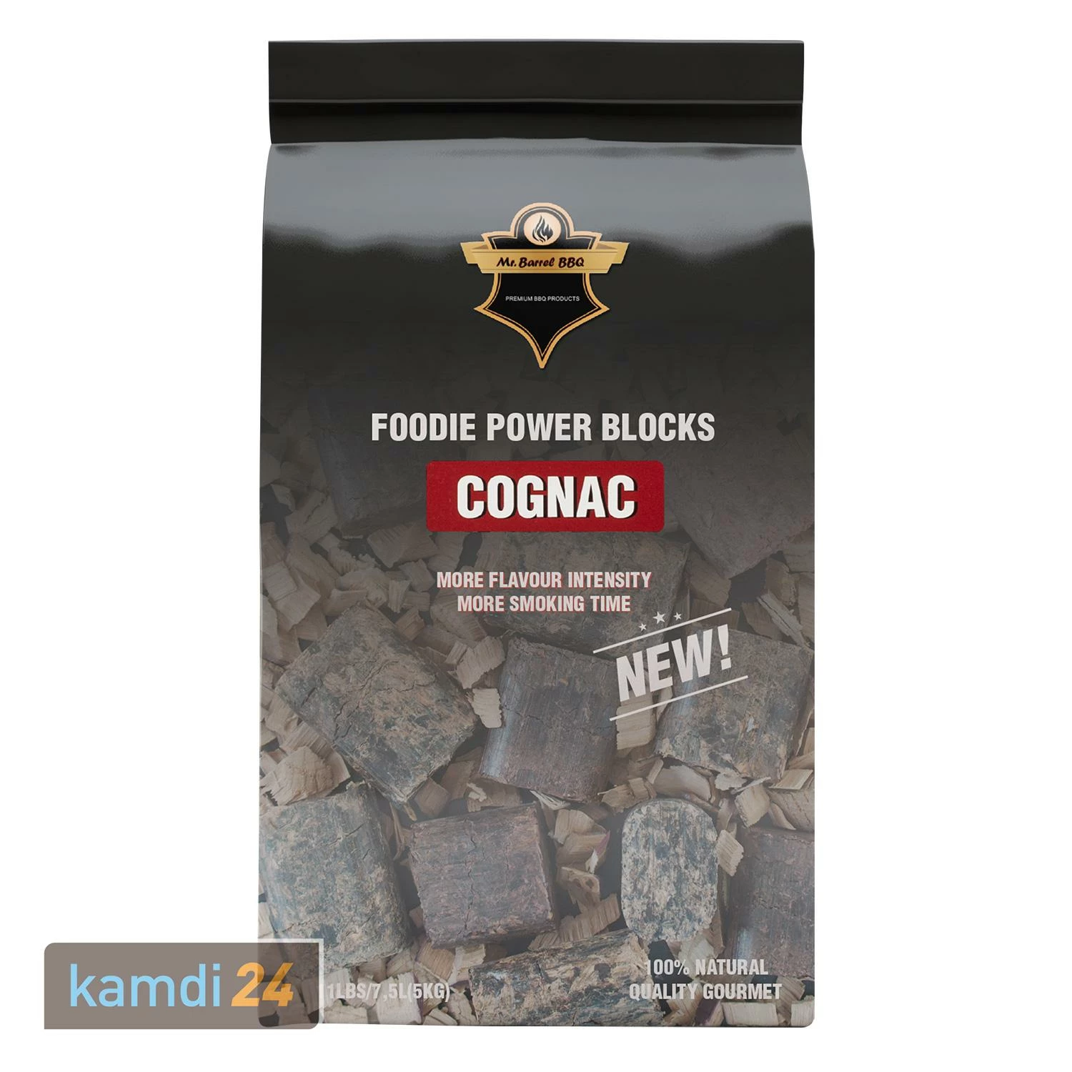 Mr. Barrel BBQ Foodie Power Blocks XL Cognac, 5 Kg 3 Mr. Barrel BBQ Foodie Power Blocks XL Cognac, 5 Kg
