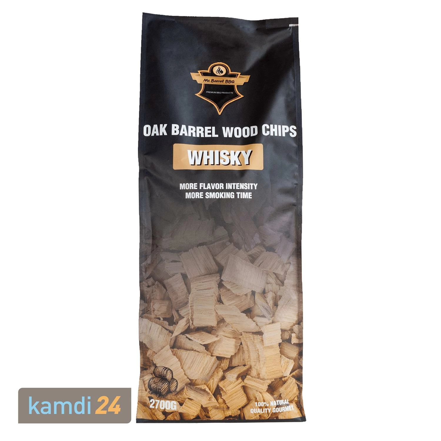 Mr. Barrel BBQ Smoking Chips XL Whiskey, 2,7 Kg 3 Mr. Barrel BBQ Smoking Chips XL Whiskey, 2,7 Kg