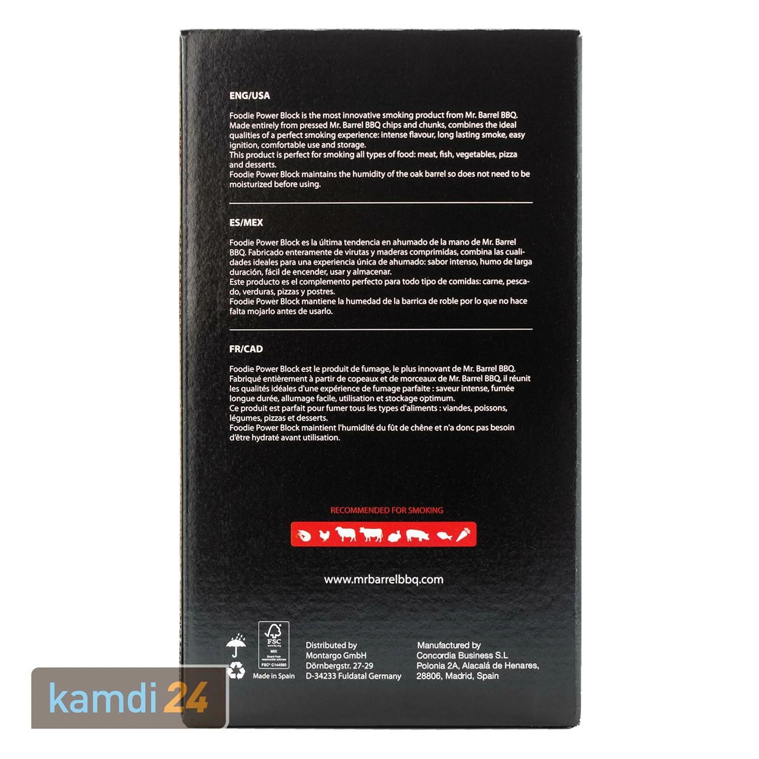 Mr. Barrel BBQ Smoking Pellets L Almond, 2 Kg 6 Mr. Barrel BBQ Smoking Pellets L Almond, 2 Kg – Bild 4