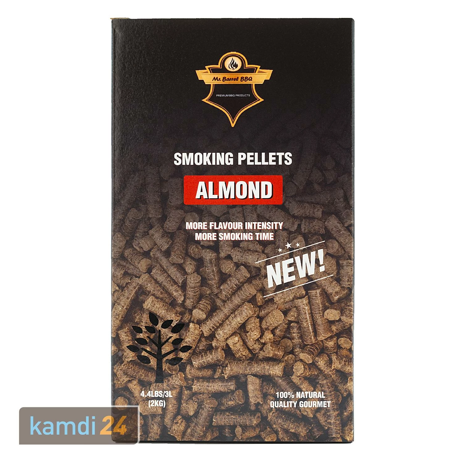 Mr. Barrel BBQ Smoking Pellets L Almond, 2 Kg 3 Mr. Barrel BBQ Smoking Pellets L Almond, 2 Kg