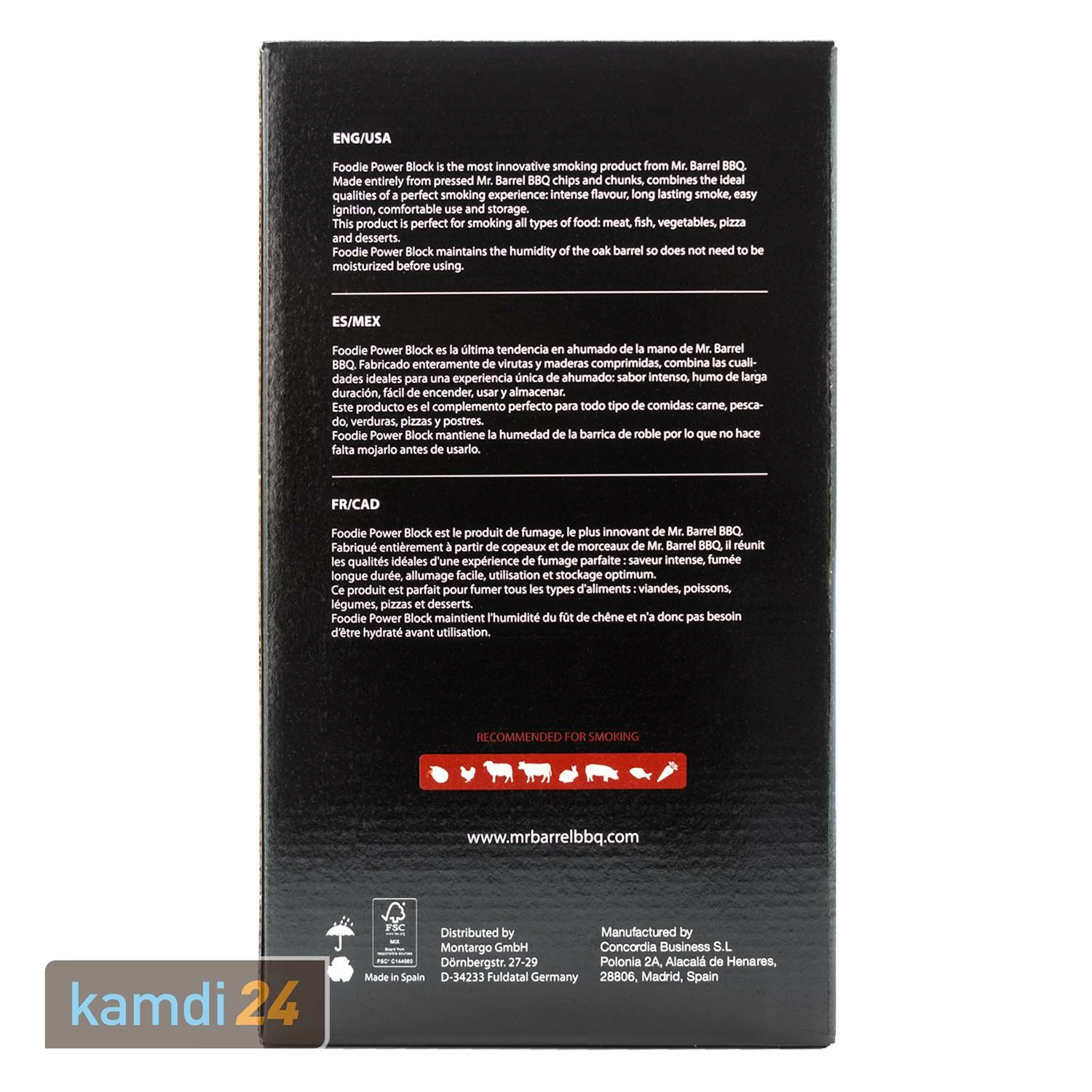 Mr. Barrel BBQ Smoking Pellets L Cognac, 2 Kg 6 Mr. Barrel BBQ Smoking Pellets L Cognac, 2 Kg – Bild 4