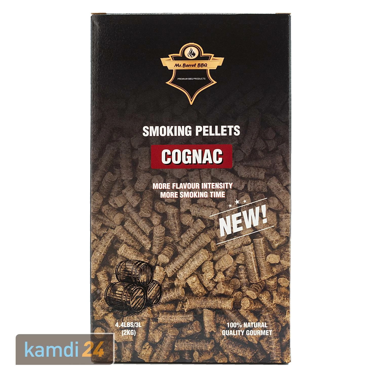 Mr. Barrel BBQ Smoking Pellets L Cognac, 2 Kg 3 Mr. Barrel BBQ Smoking Pellets L Cognac, 2 Kg