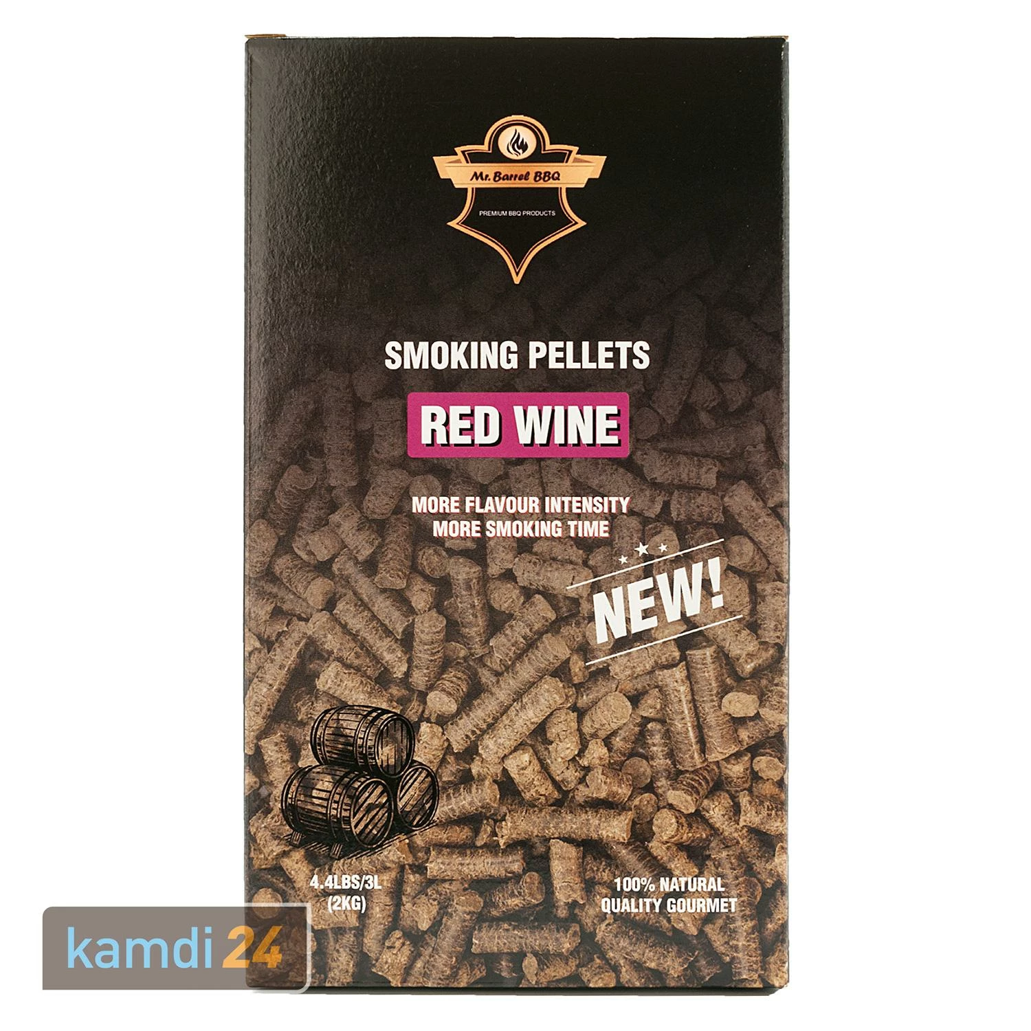 Mr. Barrel BBQ Smoking Pellets L Red Wine, 2 Kg 3 Mr. Barrel BBQ Smoking Pellets L Red Wine, 2 Kg