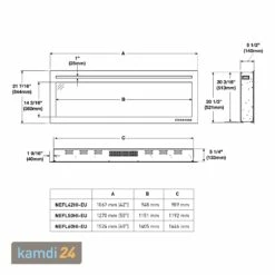 Napoleon Purview 60 Elektro-Kamineinsatz -Angebote Kamdi24 Store napoleon purview 60 elektro kamineinsatz 25275 m 7