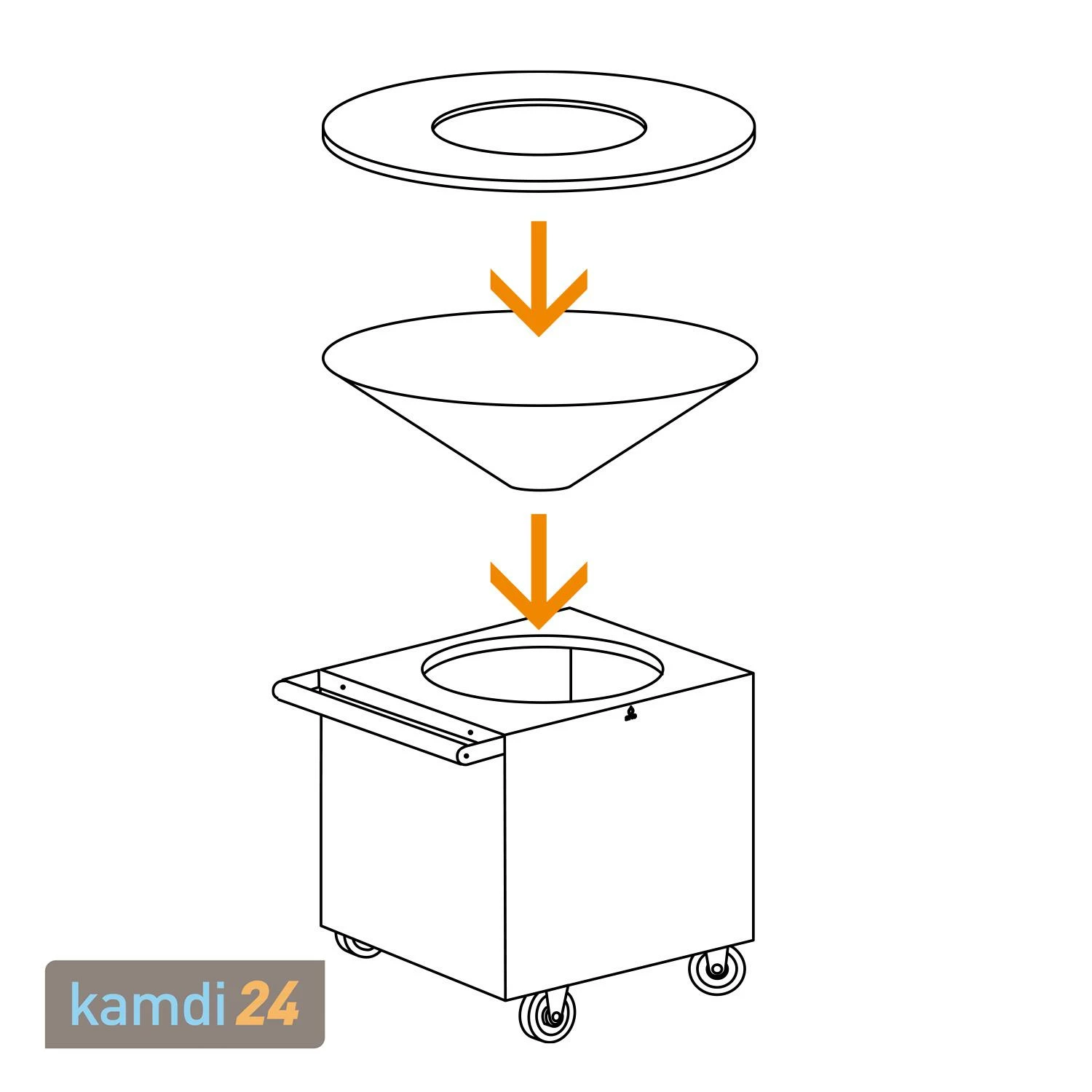 OFYR Classic Corten 100 Grill & Feuerstelle Upgrade-Set Zum PRO Mit Teakholz-Block 10 OFYR Classic Corten 100 Grill & Feuerstelle Upgrade-Set Zum PRO Mit Teakholz-Block – Bild 8