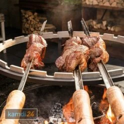 OFYR Grillspieße-Set Für 100-er Grill & Feuerstelle -Angebote Kamdi24 Store ofyr grillspiesse set fuer 100 er grill feuerstelle m 4