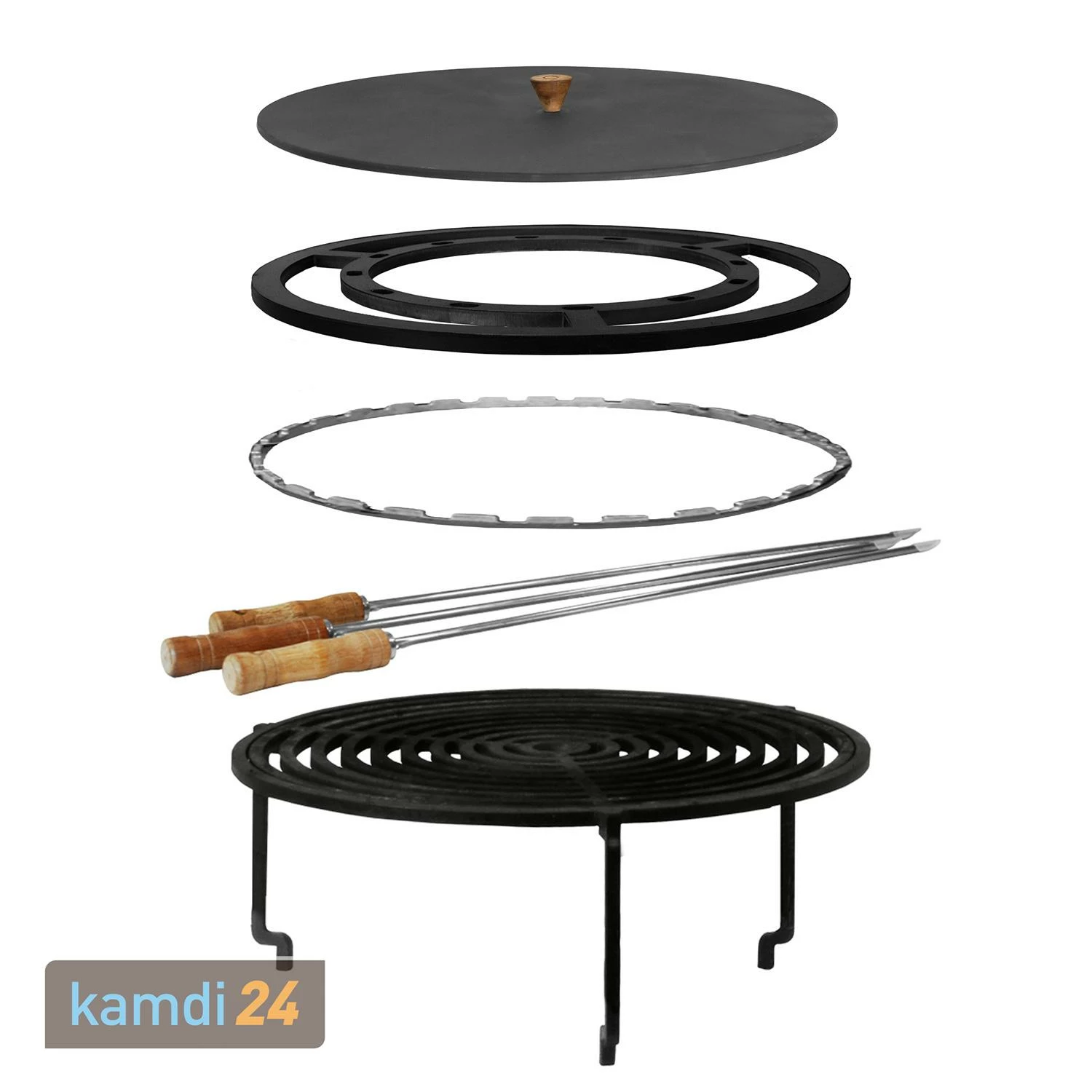 OFYR Grillzubehör-Set PRO Für XL Corten 150 3 OFYR Grillzubehör-Set PRO Für XL Corten 150