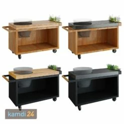 OFYR Sockel Black 135 PRO Teakholz Für Kamado BGE -Angebote Kamdi24 Store ofyr sockel black 135 pro teakholz fuer kamado bge 22505 m 1