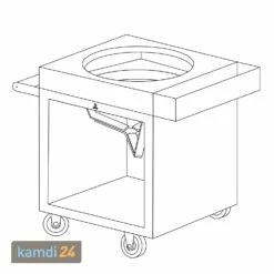 OFYR Sockel Black 65 PRO Teakholz Für Kamado BGE -Angebote Kamdi24 Store ofyr sockel black 65 pro teakholz fuer kamado xy 22500 m 2