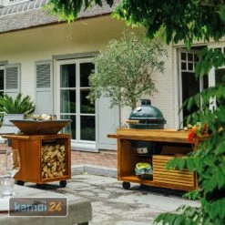 OFYR Sockel Corten 135 PRO Teakholz Für Kamado BGE -Angebote Kamdi24 Store ofyr sockel corten 135 pro beton fuer kamado bge kopie 22503 m 3