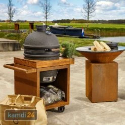 OFYR Sockel Corten 65 PRO Concrete Für Kamado TB -Angebote Kamdi24 Store ofyr sockel corten 65 pro concrete fuer kamado tb 25573 m 2