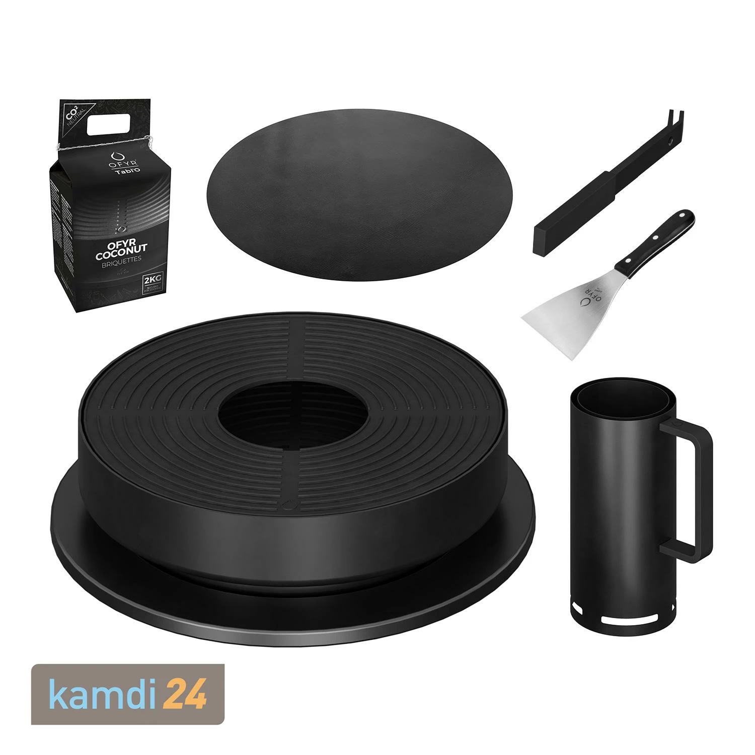 OFYR Tabl'O Tischgrill Stahl Schwarz - Starterset 3 OFYR Tabl'O Tischgrill Stahl Schwarz - Starterset