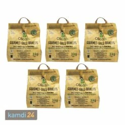OlioBric Grill-Briketts, Eiform, 5 X 3 Kg (15 Kg) -Angebote Kamdi24 Store oliobric grill briketts eiform 5 x 3 kg 15 kg m 1