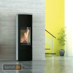 Olsberg Kaminofen Wasserführend Nevado Aqua Compact Naturstein