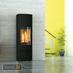 Olsberg Kaminofen Wasserführend Nevado Aqua Compact Stahl Schwarz