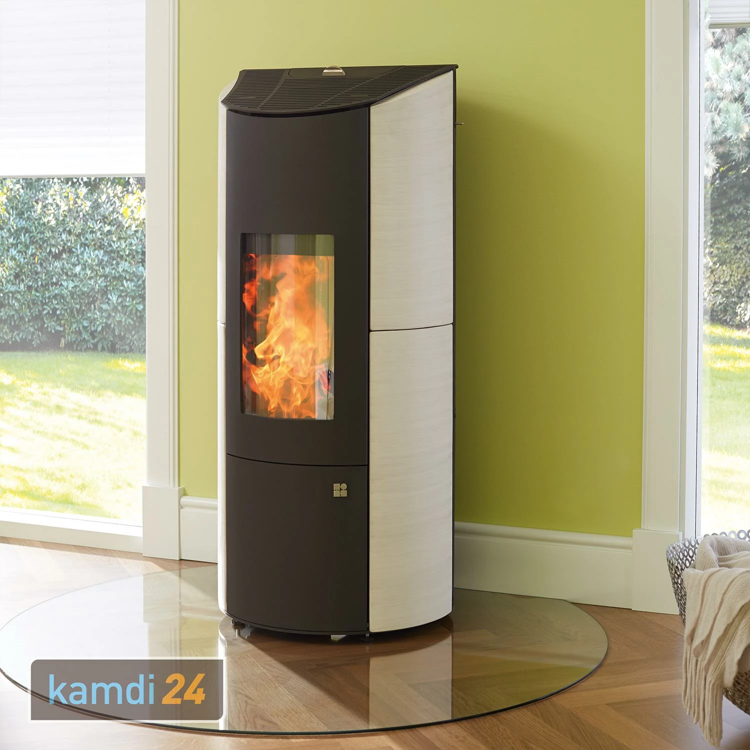 Olsberg Levana Aqua 2.0 Wasserführender Pelletofen Stahl Schwarz / Keramik Caffe Freddo 8 Olsberg Levana Aqua 2.0 Wasserführender Pelletofen Stahl Schwarz / Keramik Caffe Freddo – Bild 6