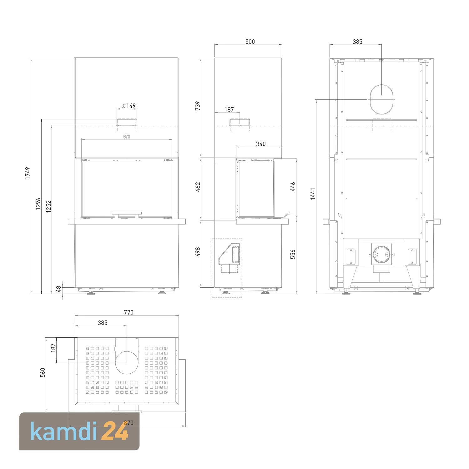 Olsberg Osorno Kaminofen Stahl Schwarz 12 Olsberg Osorno Kaminofen Stahl Schwarz – Bild 10