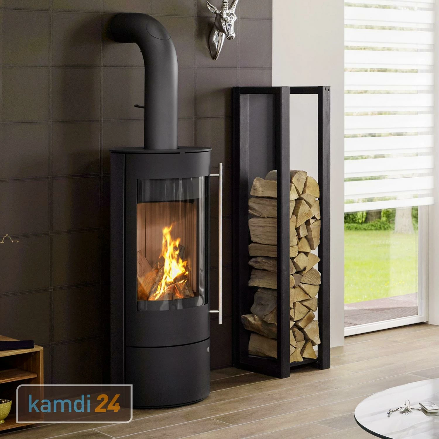 Olsberg Palena Compact Kaminofen Stahl Schwarz 7 Olsberg Palena Compact Kaminofen Stahl Schwarz – Bild 5