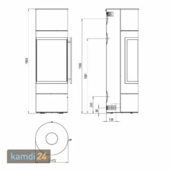 Olsberg Pular PowerBloc! Compact Kaminofen Schwarz Dekorrahmen Lackiert -Angebote Kamdi24 Store olsberg pular powerbloc compact kaminofen schwarz dekorrahmen lackiert 18470 m 4