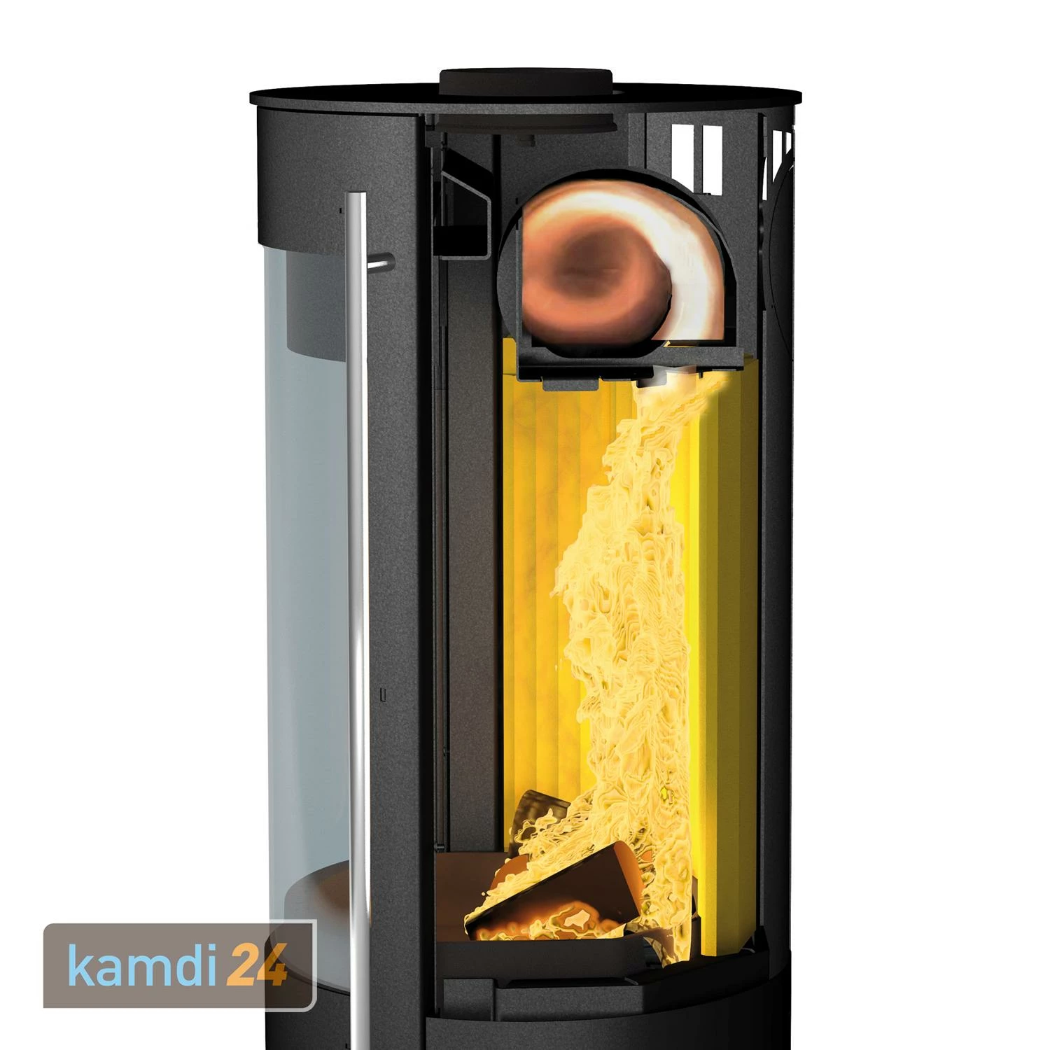 Olsberg Tipas Compact III Kaminofen Stahl Schwarz 7 Olsberg Tipas Compact III Kaminofen Stahl Schwarz – Bild 5