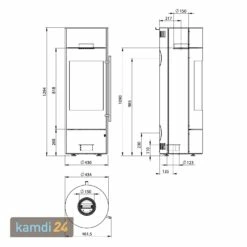 Olsberg Tipas PowerBloc! Compact Kaminofen Stahl Schwarz -Angebote Kamdi24 Store olsberg tipas powerbloc compact kaminofen stahl schwarz 16929 m 6