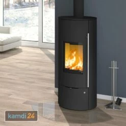 Olsberg Tolima Aqua II Compact Wasserführender Kaminofen Stahl Schwarz