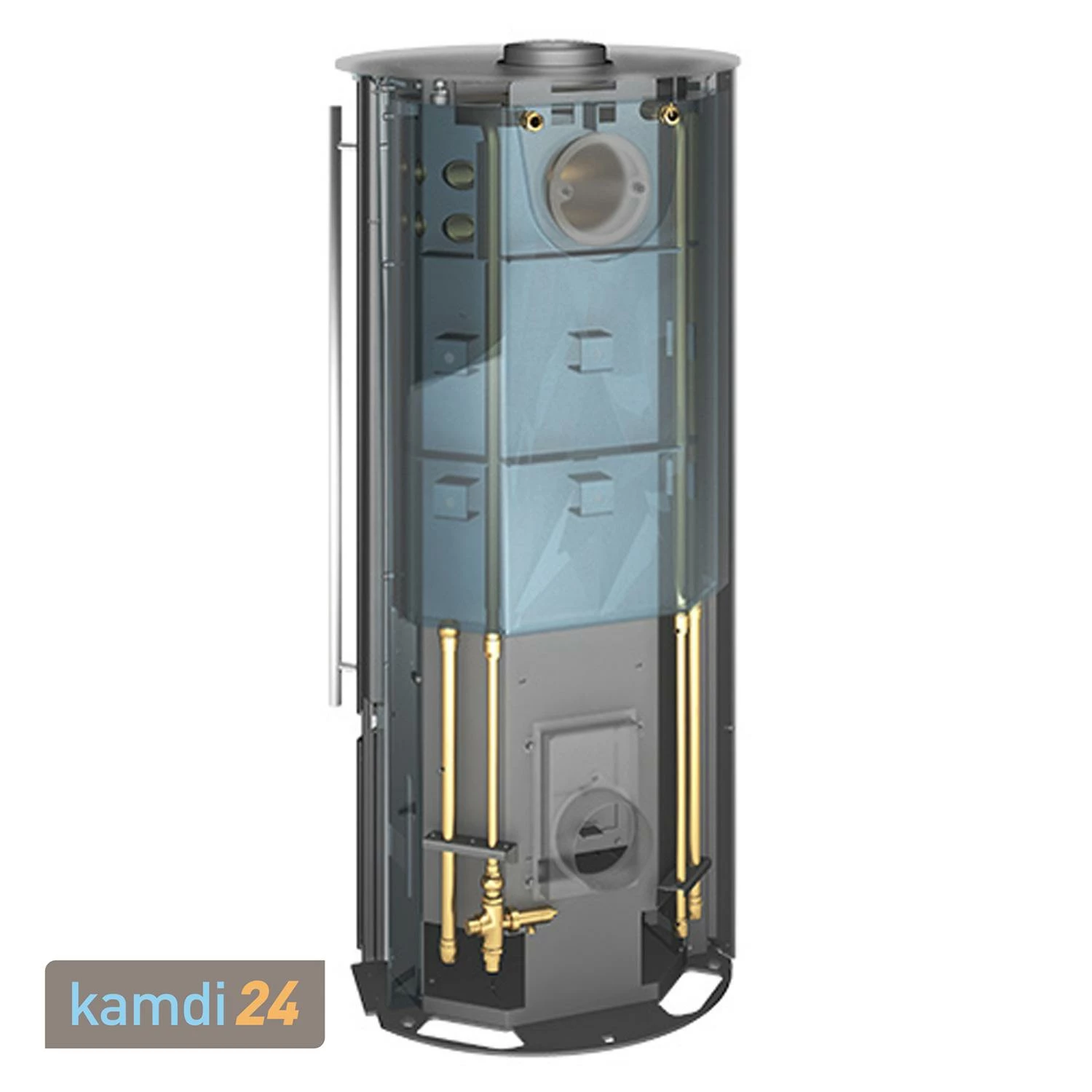 Olsberg Tolima Aqua II Compact Wasserführender Kaminofen Stahl Schwarz | Keramikverkleidung Curlo 6 Olsberg Tolima Aqua II Compact Wasserführender Kaminofen Stahl Schwarz | Keramikverkleidung Curlo – Bild 4