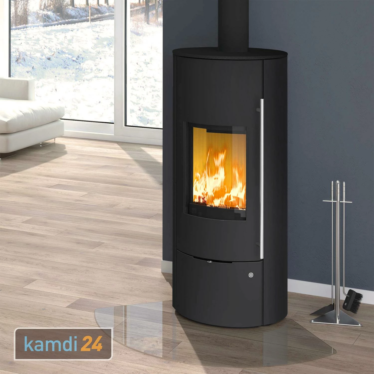 Olsberg Tolima Aqua II Compact Wasserführender Kaminofen Stahl Schwarz 3 Olsberg Tolima Aqua II Compact Wasserführender Kaminofen Stahl Schwarz