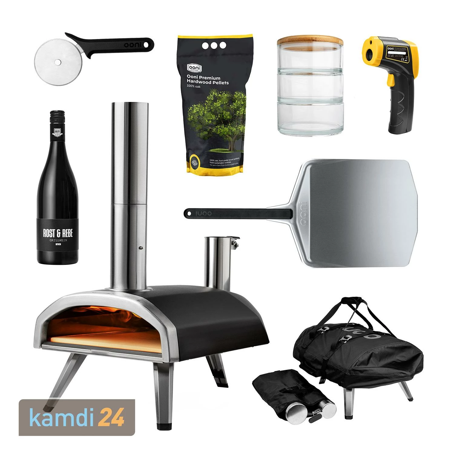 Ooni Fyra 12" Pizzaofen Geschenkset 3 Ooni Fyra 12" Pizzaofen Geschenkset