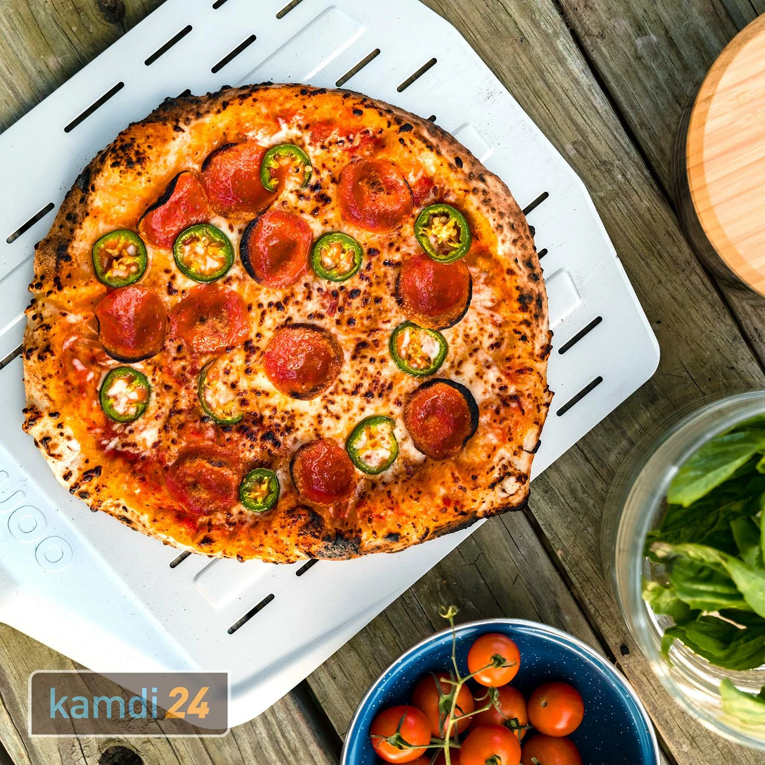 Ooni Pizzaschieber Aluminium Perforiert 14" 10 Ooni Pizzaschieber Aluminium Perforiert 14" – Bild 8