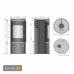 Oranier Arena 2.0 Kaminofen Stahl Schwarz Mit Abdeckplatte Glas -Angebote Kamdi24 Store oranier arena 20 kaminofen stahl schwarz mit abdeckplatte glas 22101 m 8