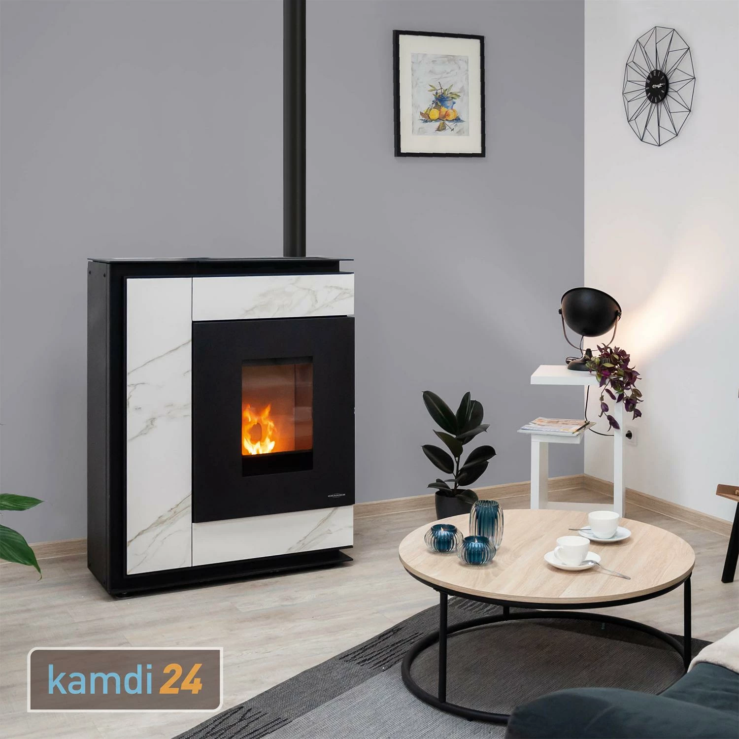 Oranier Boreas Aqua Wasserführender Pelletofen Sintered Stone Marmorweiß, Rauchabgang Oben 12 Oranier Boreas Aqua Wasserführender Pelletofen Sintered Stone Marmorweiß, Rauchabgang Oben – Bild 10