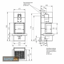 Oranier Club Tre Kaminbausatz Stahl Schwarz Mit Sims Beton Schiefer -Angebote Kamdi24 Store oranier club tre kaminbausatz stahl schwarz mit sims beton schiefer 17177 m 6