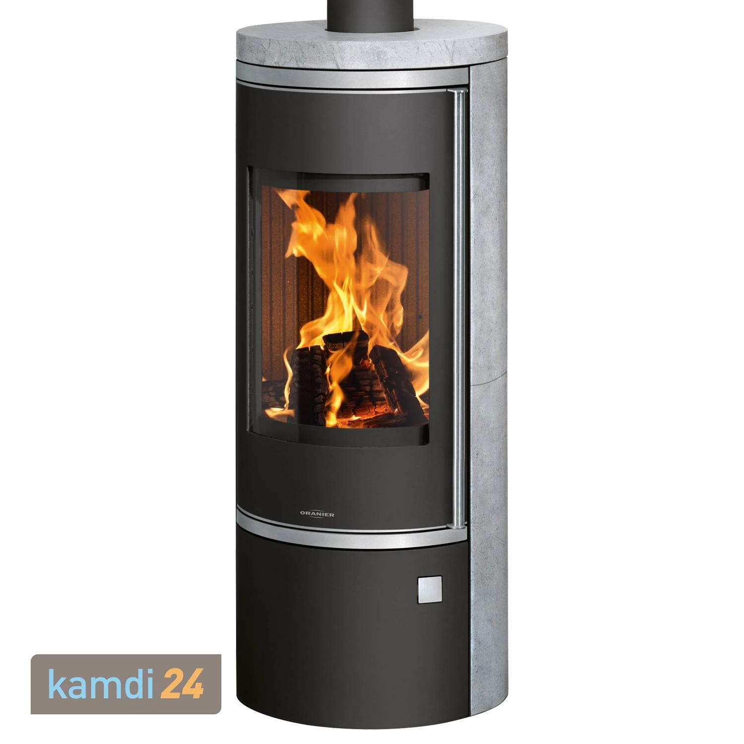 Oranier Corso 2.0 Kaminofen Stahl Schwarz / Speckstein 4 Oranier Corso 2.0 Kaminofen Stahl Schwarz / Speckstein – Bild 2