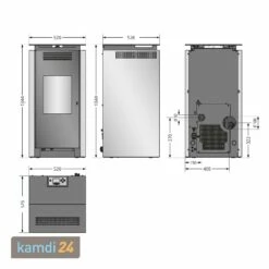 Oranier Loft Pelletofen Stahl Schwarz -Angebote Kamdi24 Store oranier loft pelletofen stahl schwarz 17079 m 10