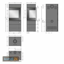 Oranier O-Bloks Kaminofen Stahl Schwarz -Angebote Kamdi24 Store oranier o bloks kaminofen stahl schwarz 17178 m 7