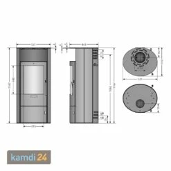 Oranier Polar 7 2.0 Kaminofen Stahl Schwarz -Angebote Kamdi24 Store oranier polar 7 20 kaminofen stahl schwarz 15377 m 6