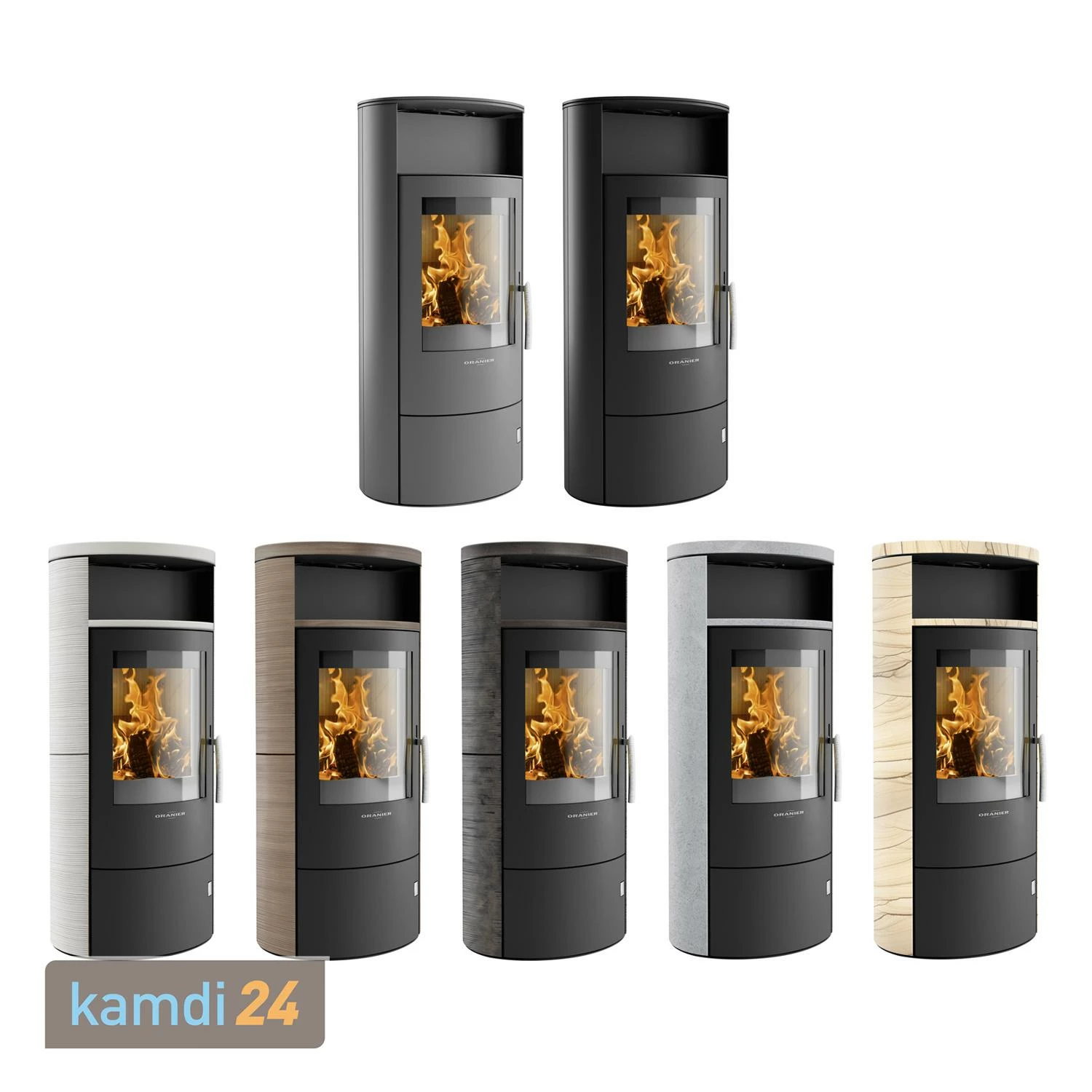 Oranier Polar 7 2.0 Kaminofen Stahl Schwarz / Keramik Grappa 8 Oranier Polar 7 2.0 Kaminofen Stahl Schwarz / Keramik Grappa – Bild 6