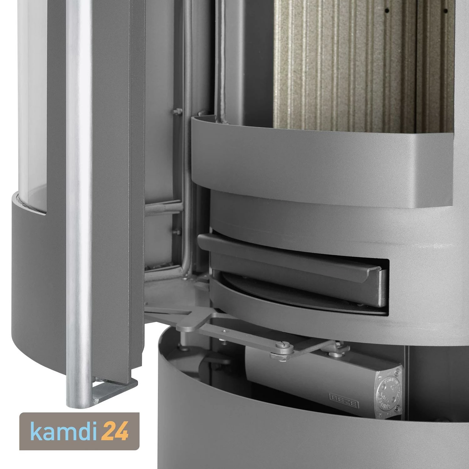 Oranier Polar Neo 4 Kaminofen Stahl Schwarz / Keramik Paprikarot 9 Oranier Polar Neo 4 Kaminofen Stahl Schwarz / Keramik Paprikarot – Bild 7