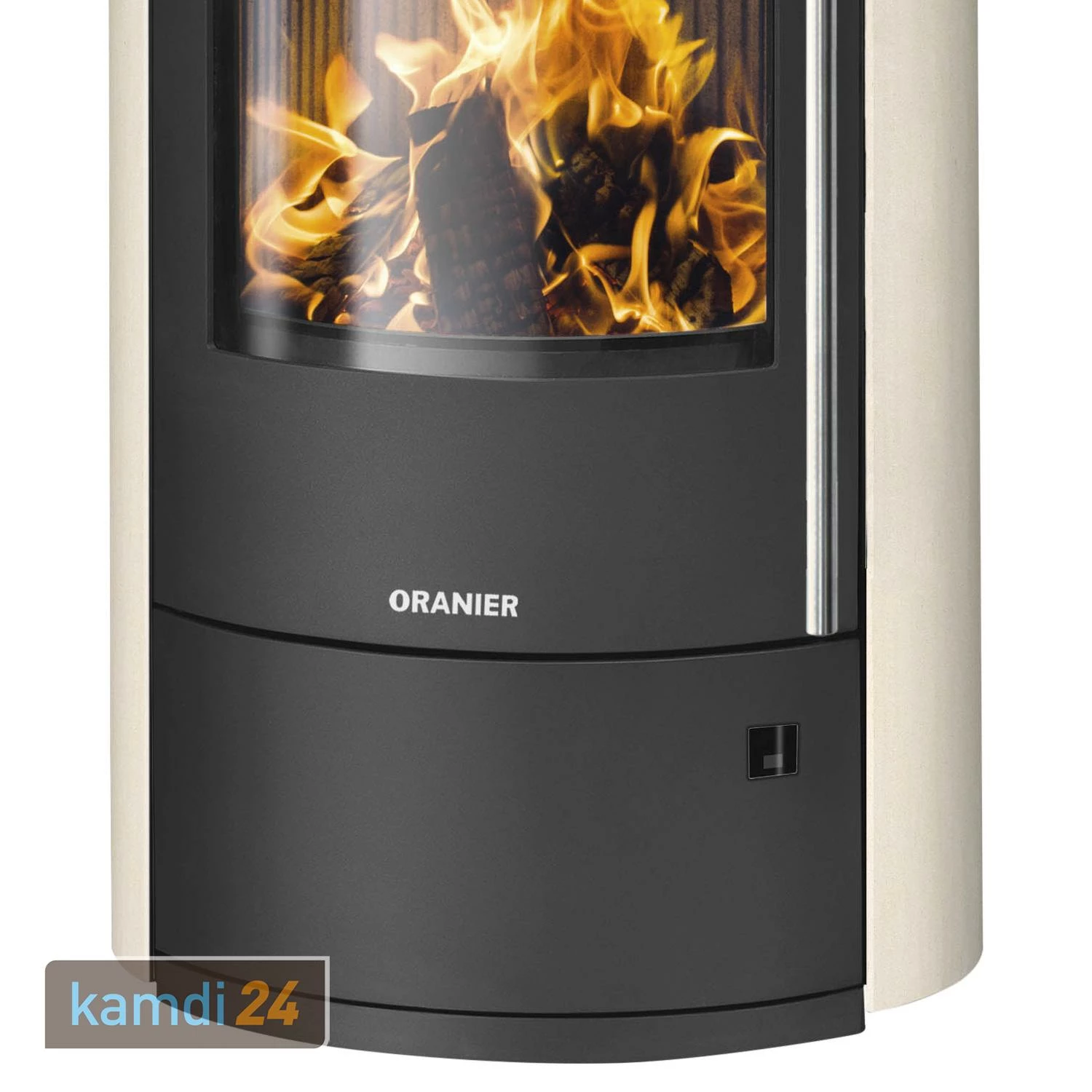 Oranier Polar Neo Vantage W+ Kaminofen Stahl Schwarz / Kalkstein Cream 6 Oranier Polar Neo Vantage W+ Kaminofen Stahl Schwarz / Kalkstein Cream – Bild 4