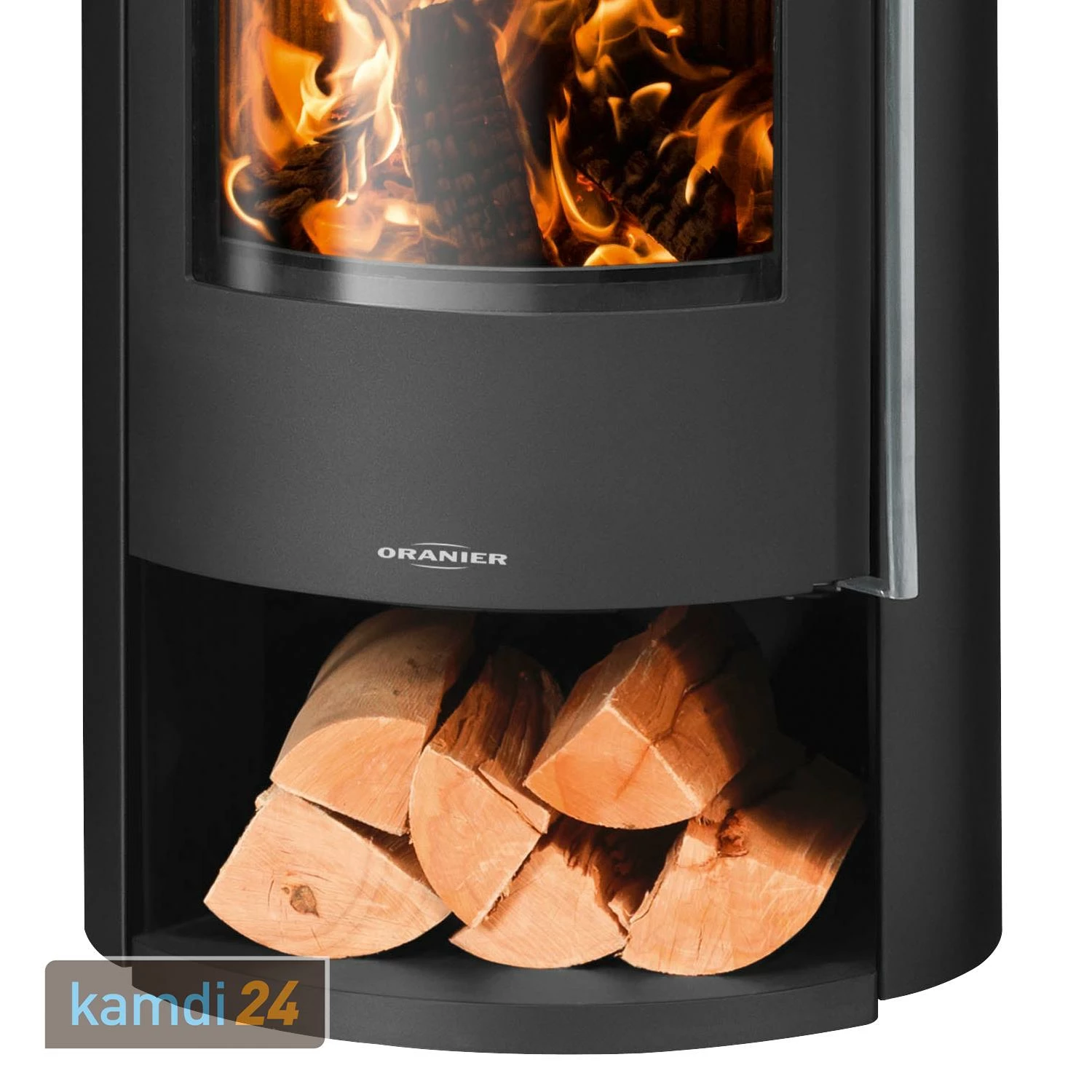 Oranier Polar Neo W+ Kaminofen Stahl Schwarz 6 Oranier Polar Neo W+ Kaminofen Stahl Schwarz – Bild 4