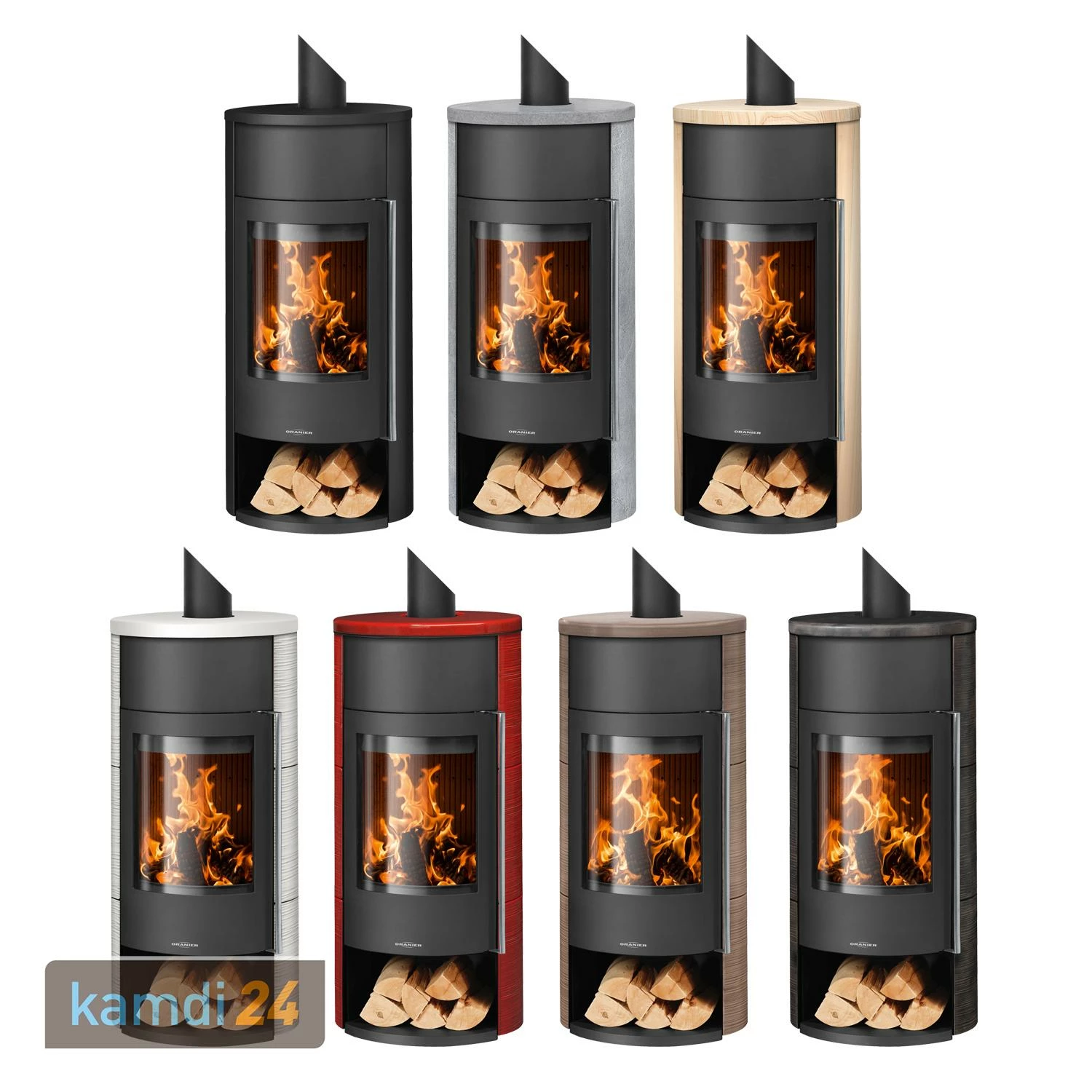 Oranier Polar Neo W+ Kaminofen Stahl Schwarz 7 Oranier Polar Neo W+ Kaminofen Stahl Schwarz – Bild 5