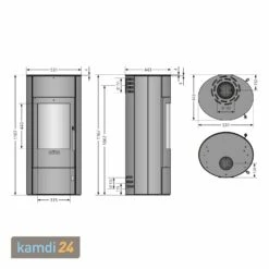 Oranier Polar W+ 2.0 Kaminofen Stahl Schwarz / Keramik Namib -Angebote Kamdi24 Store oranier polar w 20 kaminofen stahl schwarz keramik namib 15393 m 6