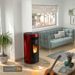 Oranier Sando 50 Pelletofen Bordeauxrot -Angebote Kamdi24 Store oranier sando 50 pelletofen bordeauxrot 18381 m 5