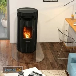 Oranier Sando 50 Pelletofen Stahl Schwarz